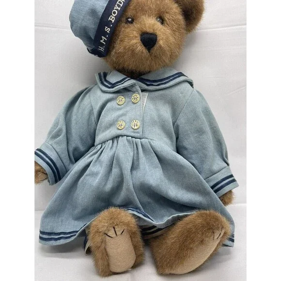 Vintage Boyds Bears Colleen HMS Unbearable Sailor Stuffed Animal Plush Toy - Picture 7 of 14